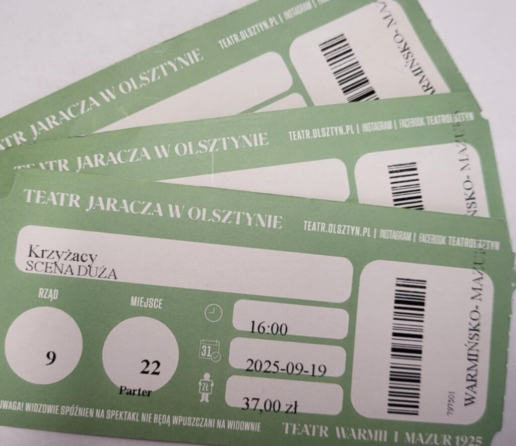 Zdjęcia z wyjazdu do teatru.