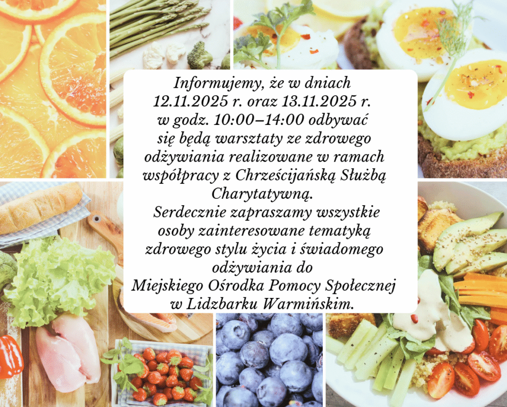 Informacja o warsztatach