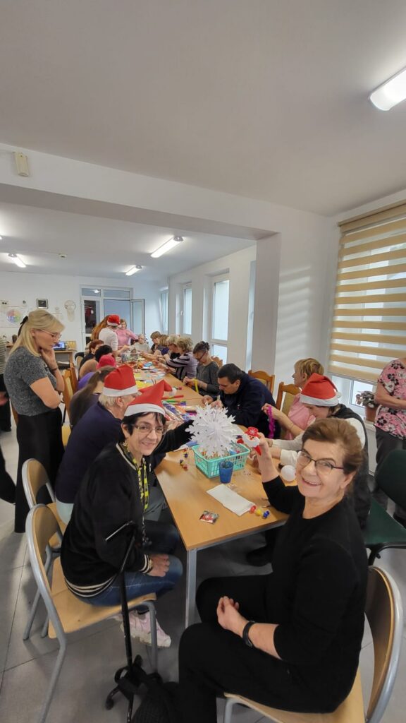 Klimat Świąt Bożego Narodzenia zawitał do Dziennego Domu Pomocy