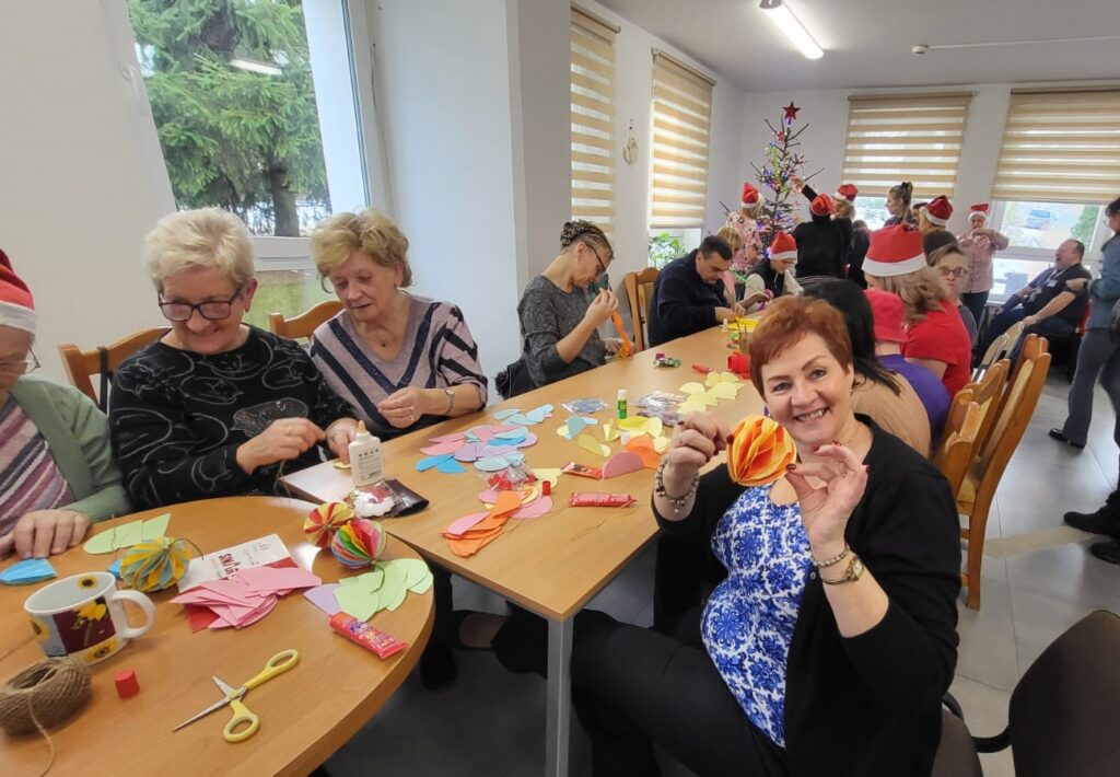 Klimat Świąt Bożego Narodzenia zawitał do Dziennego Domu Pomocy