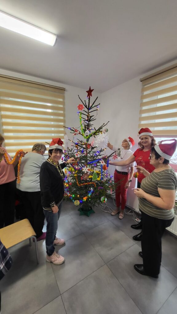 Klimat Świąt Bożego Narodzenia zawitał do Dziennego Domu Pomocy
