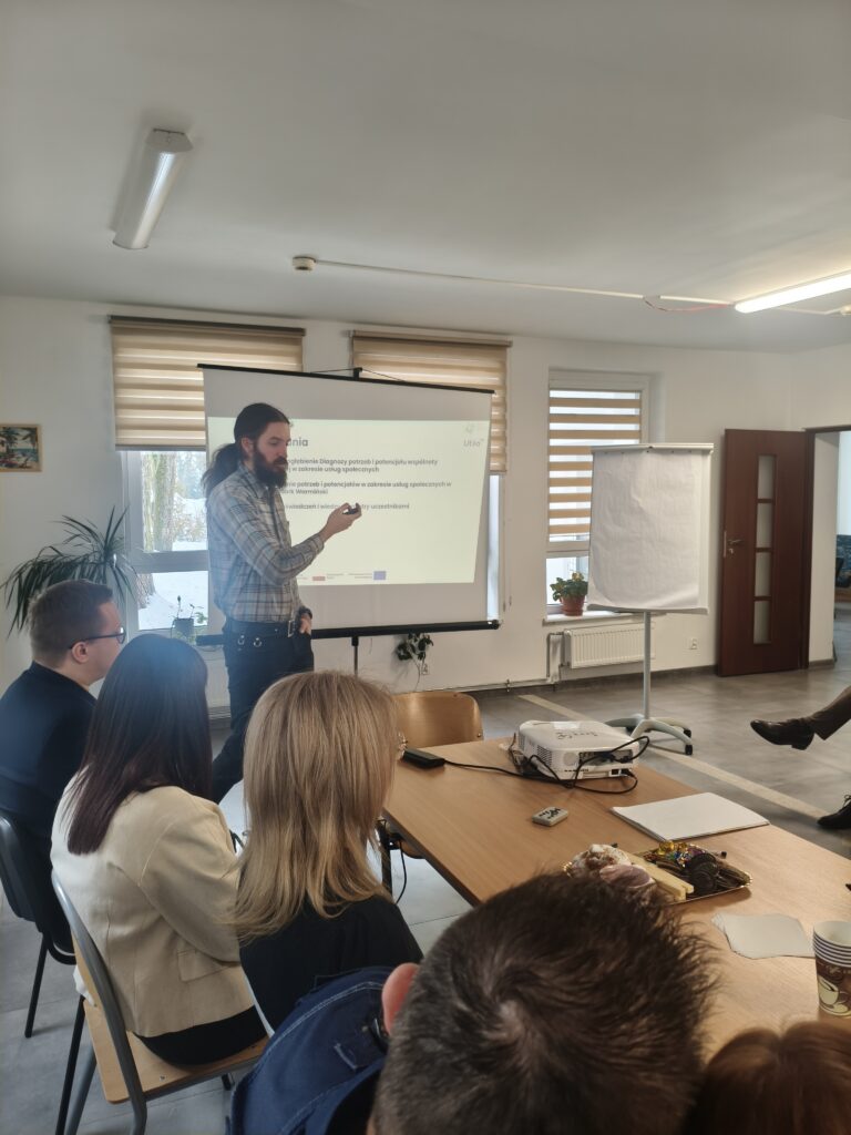 Spotkanie warsztatowe poświęcone opracowaniu diagnozy potrzeb mieszkańców Gminy Miejskiej Lidzbark Warmiński