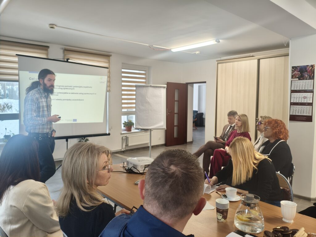 Spotkanie warsztatowe poświęcone opracowaniu diagnozy potrzeb mieszkańców Gminy Miejskiej Lidzbark Warmiński
